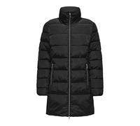 ONLY ONLNEWLINA Puffer Zip Coat OTW KTA Chaqueta Acolchada, Negro, S, Negro, S