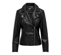 ONLY Onlnewmelisa-Bicicleta de Piel sintética Chaqueta, Schwarz, L para Mujer