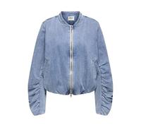 ONLY Onlniki LS Bomber Dnm Jacket Mae, Media Blue Denim, S Mujeres
