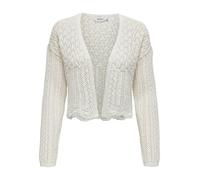 ONLY ONLNOLA 7/8 Life Open Cardigan NCA KNT, Suéter cárdigan Mujer, Cloud Dancer,