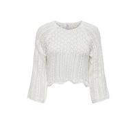 Only ONLNOLA Life 3/4 Pullover KNT Noos, Suéter pulóver De Las Mujeres, Cloud Dancer, L
