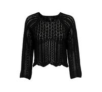 ONLY Onlnola Life 3/4 Pullover Knt Noos Suéter pulóver, Mujer, Negro, S