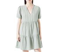 ONLY Onlnora S/S Vestido Suelto Ptm Verano para Mujer, Salvia del Desierto, S