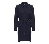 ONLY Onlnova Life Elite L/S Camiseta Dress Solid Vestido, Azul Oscuro, XL para Mujer