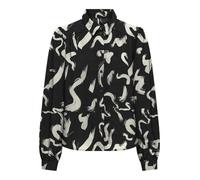 ONLY Onlnova Life Elite L/S Emma Shirt Top, Negro/AOP: 592 Charm Boho, M para Mujer