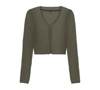 ONLY Onlnova Life Elite L/S Hailey Tie Top, Kalamata, M Mujeres, Kalamata., M