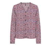 ONLY Onlnova Life Elite L/S Malou Top, Red Orange/AOP: 591 Soul, XS para Mujer