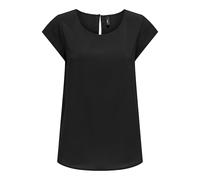 ONLY Onlnova Life Elite S/S - Camiseta para Mujer, Color Negro, Talla XS, Negro, XS