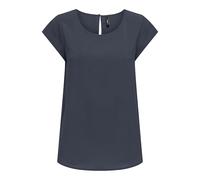 ONLY Onlnova Life Elite S/S Top, Azul Gris, XS Mujeres, Azul Gris, XS