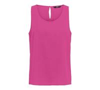 ONLY Onlnova Life S/L Top Solid PTM, Camiseta sin Mangas Mujer, Raspberry Rose,