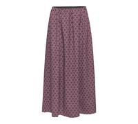 ONLY Onlnova Life Vis Cairo - Falda Larga, Rojo Oscuro, L