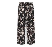 ONLY Onlnova Life Vis Crop Palazzo Pant Wvn, Negro, S Mujeres