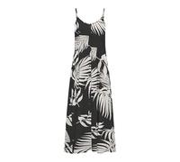 ONLY Onlnova Life Vis Gigi Long Dress AOP, Negro, M Mujeres