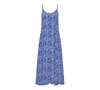 ONLY Onlnova Life Vis Gigi Long Dress AOP, Palace Blue, M Mujeres
