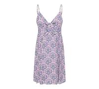 ONLY Onlnova Life Vis Jules Dress AOP, Mieysuckle, XS Mujeres