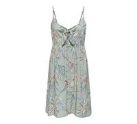 ONLY Onlnova Life Vis Jules Dress AOP, Verde Chino, XS Mujeres