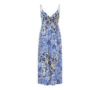 ONLY Onlnova Life Vis Jules Long Dress AOP, Amparo Blue, XL Mujeres