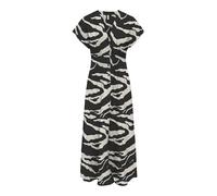 ONLY Onlnova Life Vis Mollie Long Dress AOP, Negro, M Mujeres