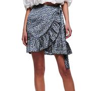 ONLY ONLOLIVIA Wrap Skirt WVN Noos Falda, Blue Mirage/AOP: Tonal Ditsy, S para Mujer
