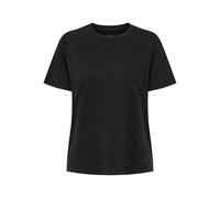ONLY Onlonly Life Washed S/S Top Jrs Noos Camiseta, Negro, XL Mujeres