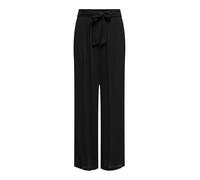 ONLY Onlpakja Life AOP Belt Pants Wvn Pantalones De Corte Suelto con Cinturón En La Cintura, Negro, XS Mujeres