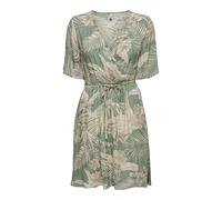 ONLY Onlpalina Life 2/4 Wrap Dress PTM Vestido Cruzado, Verde, XL para Mujer