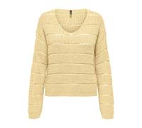 ONLY Onlpamela LS V-Neck Pullover CC Knt Jersey, Sunlight, S para Mujer