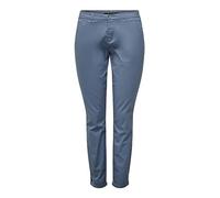 Only Onlparis Reg Chino Pant PNT Noos Trousers, Blue Mirage., 36W x 32L