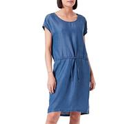 ONLY Onlpema May Life SS Dnm Dress Qyt Vestido, Dark Azul Denim, S para Mujer