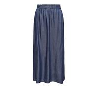 ONLY Onlpema Venecia Long Skirt DNM Qyt Noos Rock, Dark Azul Denim, M