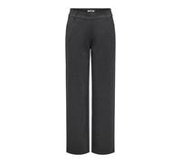 Only Onlpoptrash Life MW Straight Pnt Noos, Gris Oscuro, L / 34L Mujeres