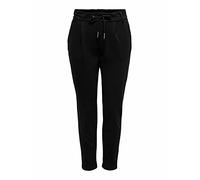 Only ONLPOPTRASH-Sally Easy MW Rib PNT, Pantalones De Las Mujeres, Black, XS/30