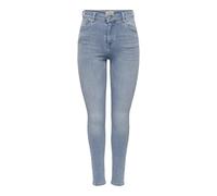 ONLY ONLPOWER Mid Push UP SK DNM AZG944 Noos, Jeans Mujer, Special Bright Blue Denim, LW / 30L