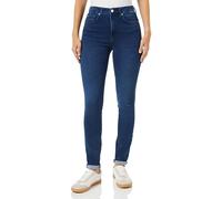 Only Onlpower-Royal HW Push Up Skinny Dnm Ext Jeans, Azul Vaqueros Oscuro, (S) W x 34L para Mujer