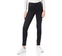 Only Onlpower-Royal HW Push Up Skinny Dnm Ext Jeans, Black Denim, XS x 30L para Mujer