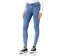 Only Onlrain Life Reg Skinny Dnm Noos Jeans, Medium Blue Denim/Detail:Pim430, L / 30L Mujer