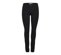 ONLY Onlrain Reg Skinny Jeans Cry6060 Vaqueros, Black Denim, 40W / 34L