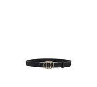Only Onlrasmi Faux Leather Jeans Belt Noos Cinturón para Mujer, Negro (Black/Shiny Gold Buckle), 90