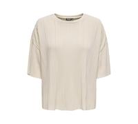 ONLY Onlravenna S/S Plisse Top Noos JRS, Color Blanco., XL