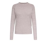 Only Jersey de mujer liso de manga larga. Rosa claro 34 (XS)