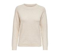 ONLY Onlrica Life L/S Pullover Knt Noos Suéter pulóver, Abedul, L para Mujer