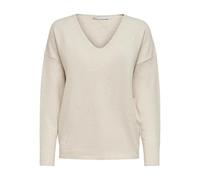 Only Jersey de mujer fluido largo. Gris 38