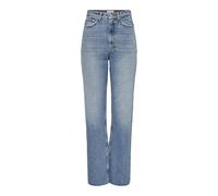 ONLY Onlriley Life Ex HW STR DNM Dot353 Noos, Medio De Mezclilla Azul, 25W x 30L