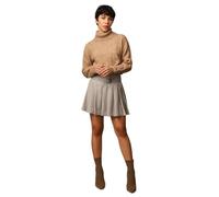 ONLY ONLRIO Life LS Cable Rollneck KNT, Suéter pulóver Mujer, Tannin/Detail:Melange,