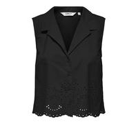 ONLY Onlroxanne Sl Resort WVN - Camiseta para mujer, Negro, S