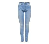 ONLY Onlroyal HW Skinny Fit Jeans, Mix Light Blue, L / 30 para Mujer