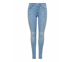 ONLY Onlroyal Life Reg SK Jeans BB Bj13333 Vaqueros, Azul Claro, 32 Large para Mujer