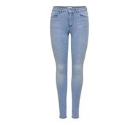 ONLY Onlroyal Life Reg SK Jeans Bj13333 Pantalones, Azul Claro (Light Blue Denim), S / 34L para Mujer