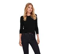 ONLY ONLSALLY L/S Puff Pullover KNT Noos Suéter pulóver, Negro, M De Las Mujeres
