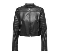 ONLY Onlsaramy Faux Leath Moto Jacket CC Otw Chaqueta, Negro, L Mujeres